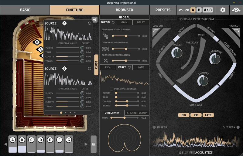 Inspired Acoustics Inspirata Immersive Edition Convolution Reverb Plug-In