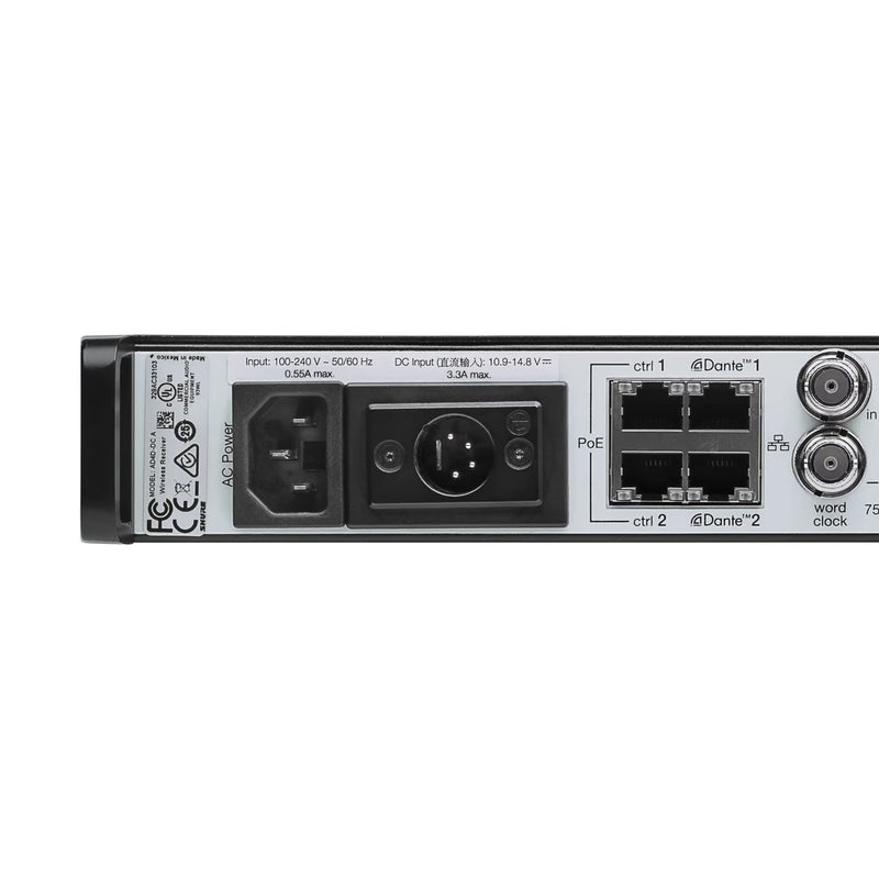 Shure Axient AD4D Two-Channel Digital Wireless Receiver