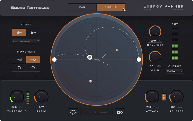 Sound Particles Energy Panner - EDU