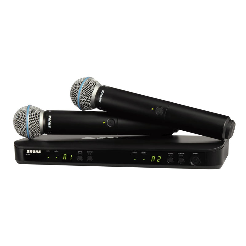 Shure BLX288/B58 Wireless Dual Vocal System with two Beta 58A