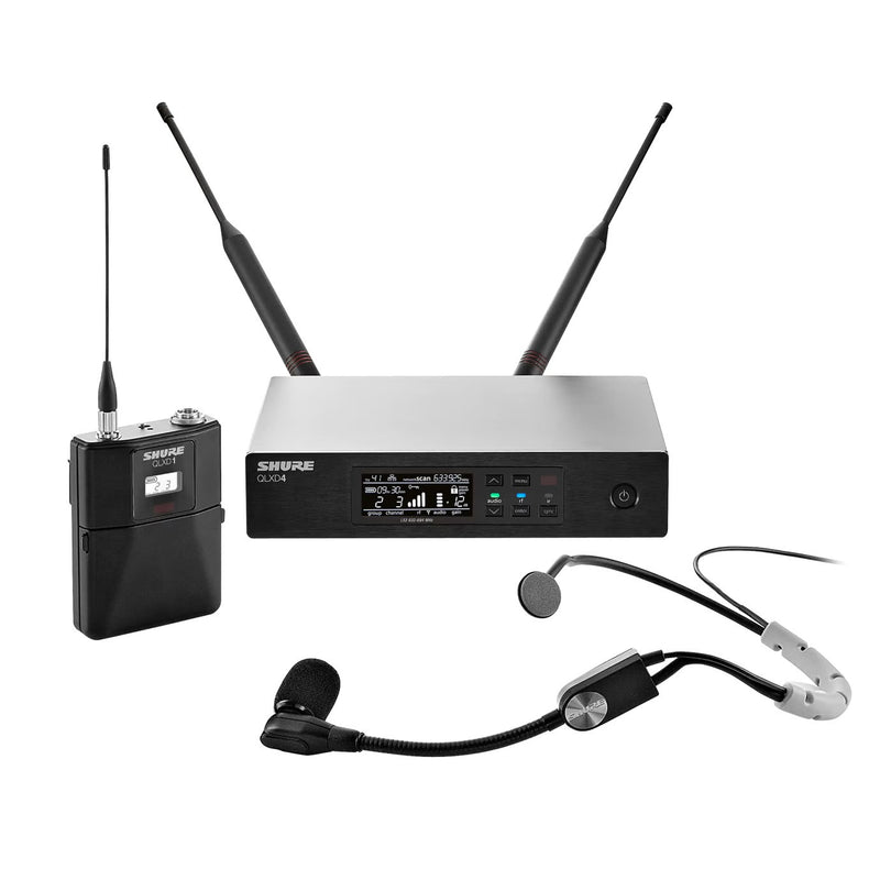Shure QLXD14/SM35 Wireless System with SM35 Headworn Microphone