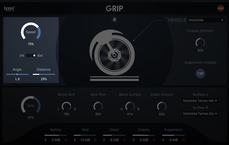 BOOM Library Boom Grip Vehicle Sound Design Plug-In