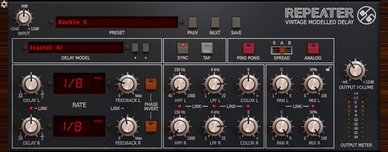 D16 Group Repeater Delay Plug-In