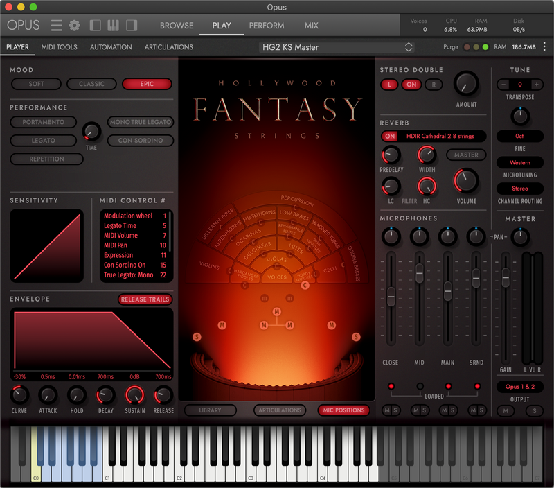 East West Hollywood Fantasy Strings