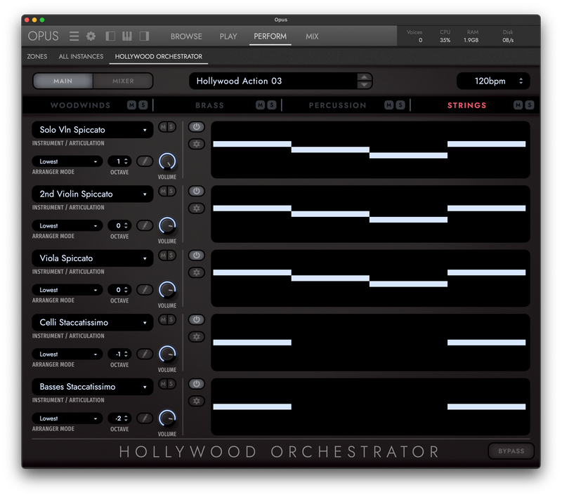 East West Hollywood Orchestra - Opus Edition Diamond