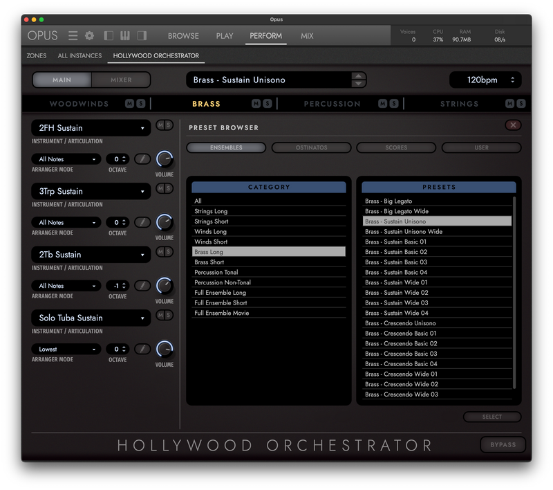 East West Hollywood Orchestra - Opus Edition Diamond