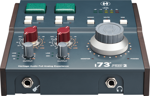 Heritage Audio i73 Pro Two USB-C Audio Interface with 73-Style Preamps