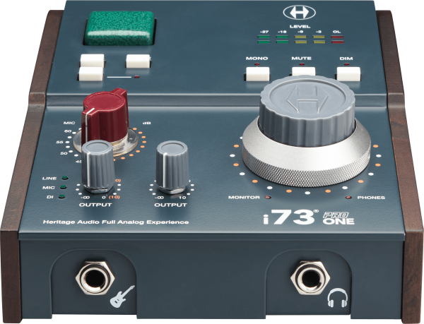 Heritage Audio i73 Pro One USB-C Audio Interface with 73-Style Preamp