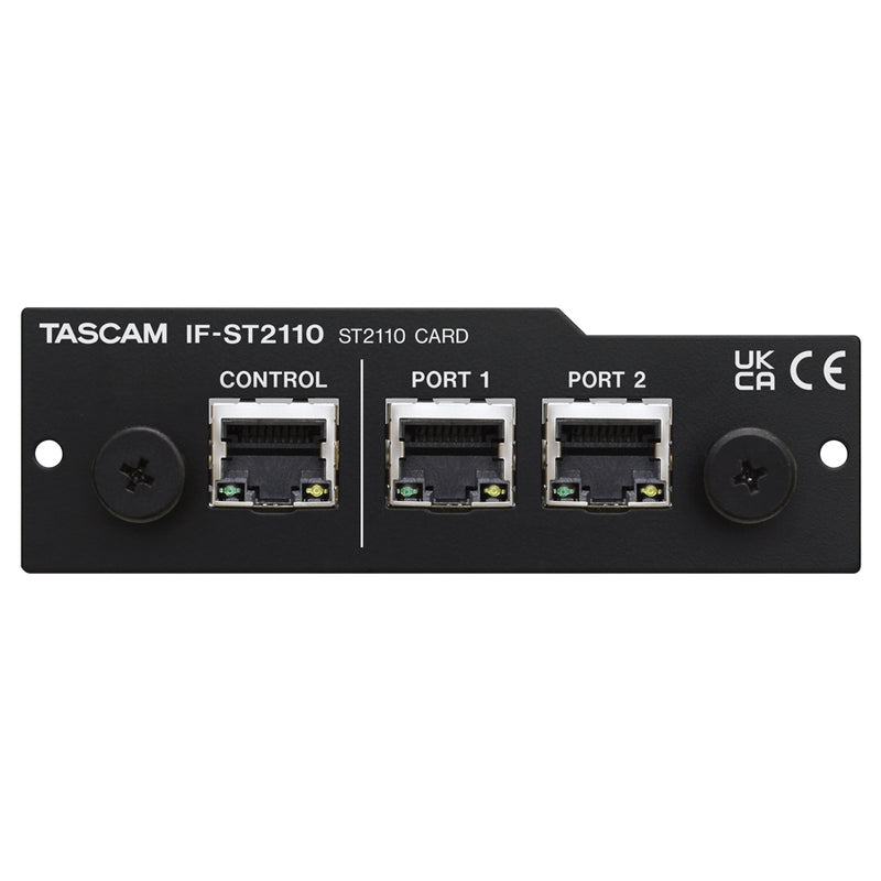 Tascam IF-ST2110 SMPTE ST2110 Expansion Card