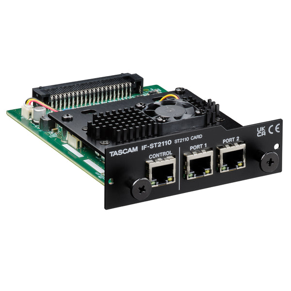Tascam IF-ST2110 SMPTE ST2110 Expansion Card