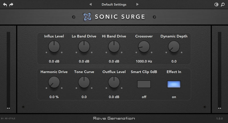 Rave Generation Sonic Surge Dynamic Saturation Processor