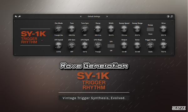 Rave Generation Trigger Rhythm Plug-In