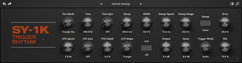Rave Generation Trigger Rhythm Plug-In
