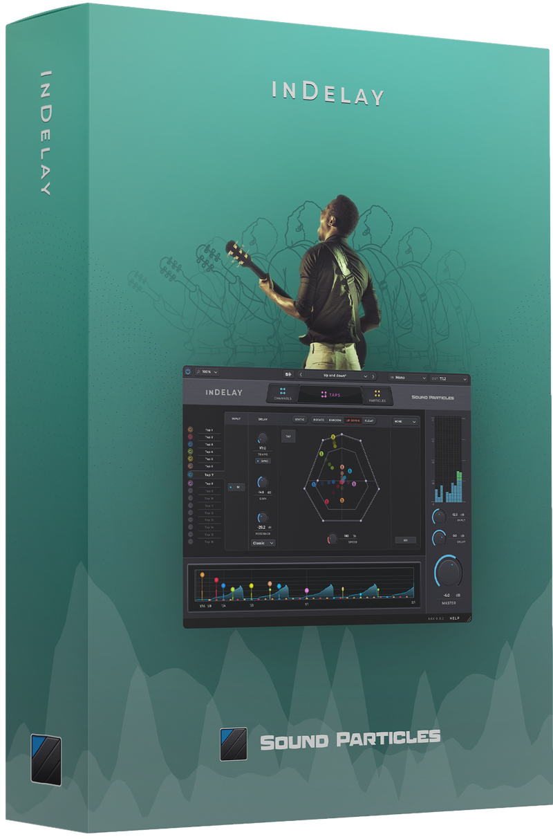 Sound Particles inDelay (Perpetual)