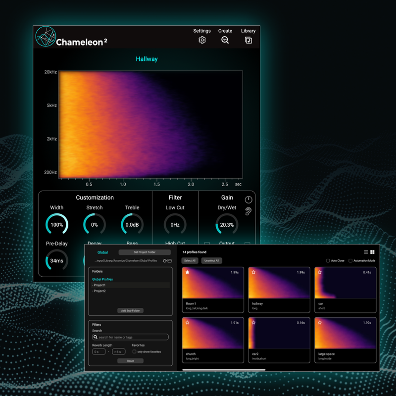 Accentize Chameleon Adaptive Reverb Plug-In