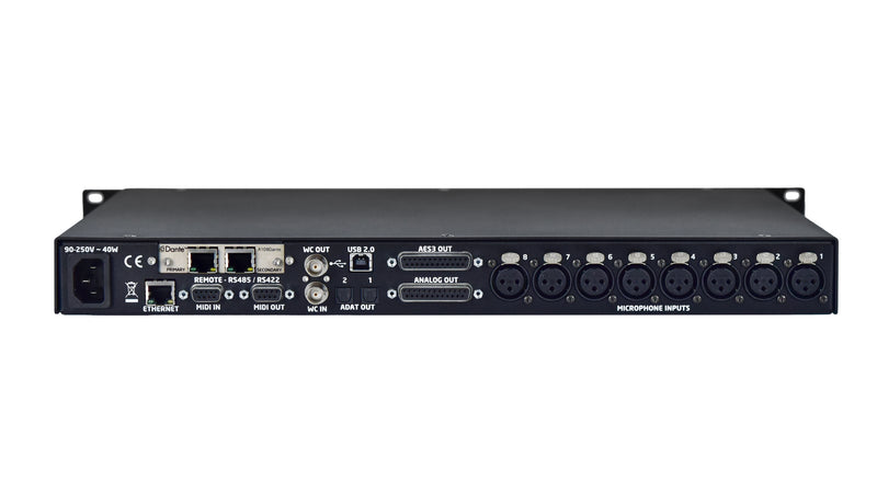 Grace Design m108 8-Channel Remote Controlled Mic Pre / ADC