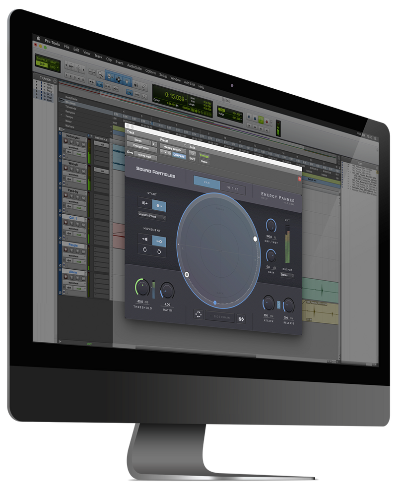Sound Particles Energy Panner - EDU