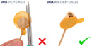 Ursa Straps Mini Sticky Circles (pack of 90)