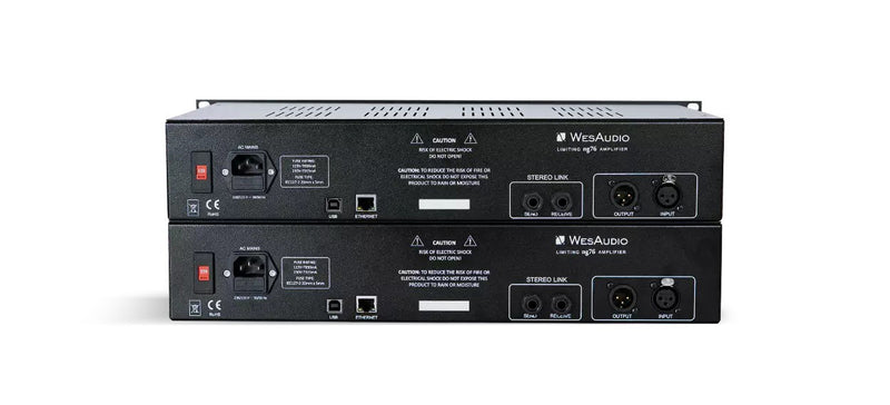 Wes Audio ng76 Stereo Pair of FET Compressors with Digital Recall