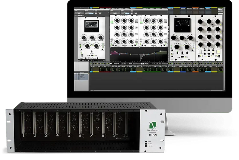 Wes Audio Titan 500-Series Chassis with Recall