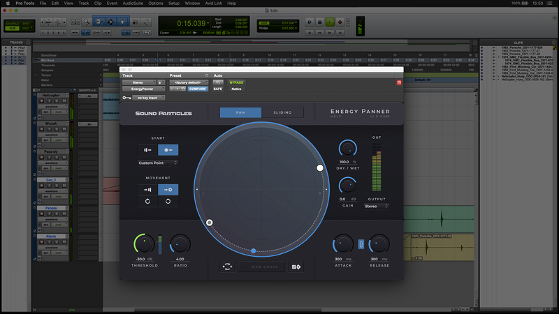 Sound Particles Energy Panner - EDU