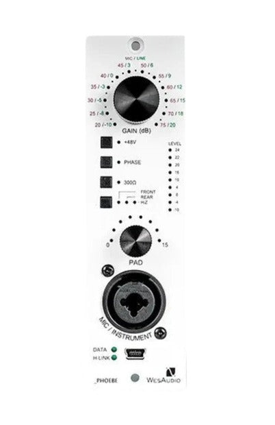 Wes Audio Phoebe Class A Preamplifier with Digital Recall