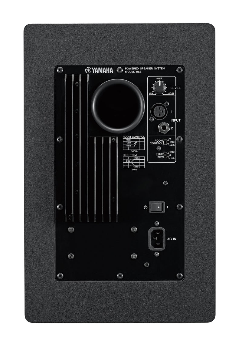 Yamaha HS8 Active Nearfield Studio Monitor (Black)