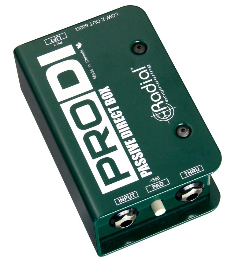 Radial Engineering ProDI Passive DI Box