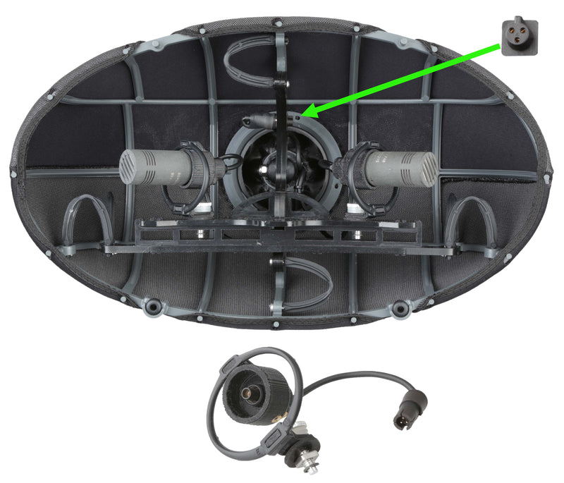 Cinela Albert Windshield for 3 x Schoeps CCM Set