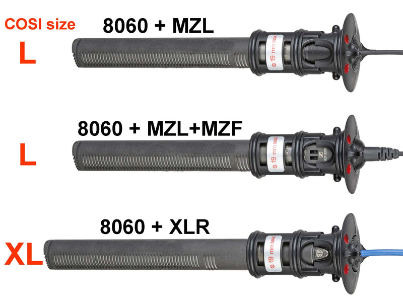 Cinela COSI Modular Windshield, Long Cage MKH8060 + MZF