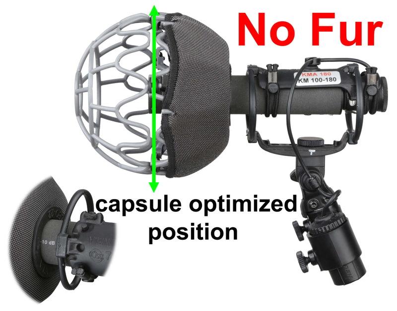 Cinela E-OSIX-KM-S Mic Mount with Elliptic Isolators