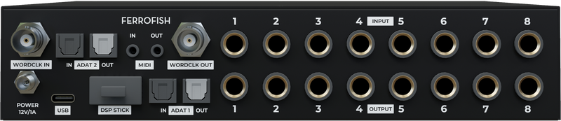 Ferrofish Pulse 8 AE 8 Channel AD/DA Converter