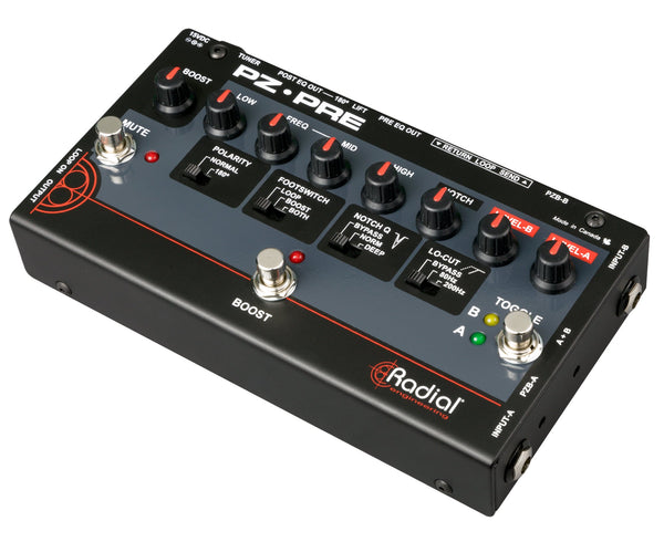 Radial Engineering PZ-Pre Acoustic Instrument Preamp