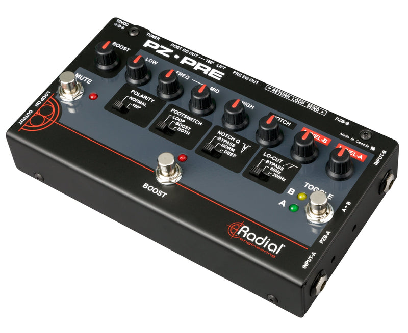 Radial Engineering PZ-Pre Acoustic Instrument Preamp