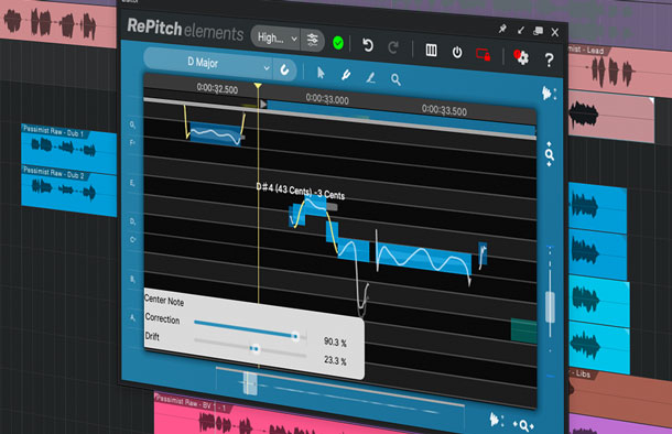 Synchro Arts RePitch Elements - New License