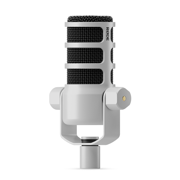 Rode PodMic White Dynamic Podcasting Microphone