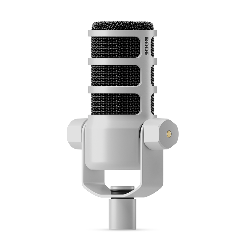 Rode PodMic White Dynamic Podcasting Microphone
