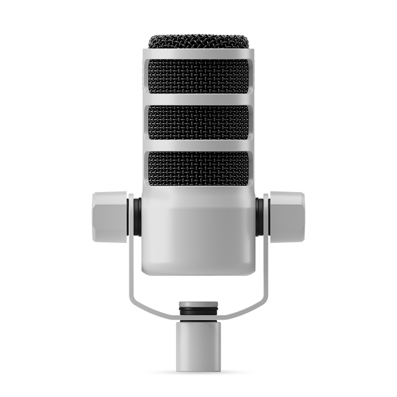 Rode PodMic White Dynamic Podcasting Microphone
