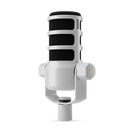 Rode PodMic White Dynamic Podcasting Microphone