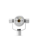 Rode PodMic White Dynamic Podcasting Microphone