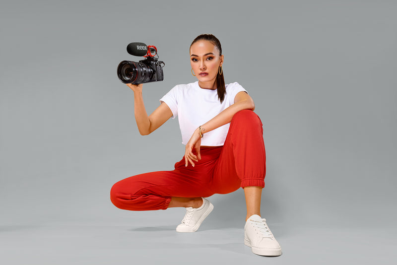 Rode VideoMic GO II with Helix Isolation Mount