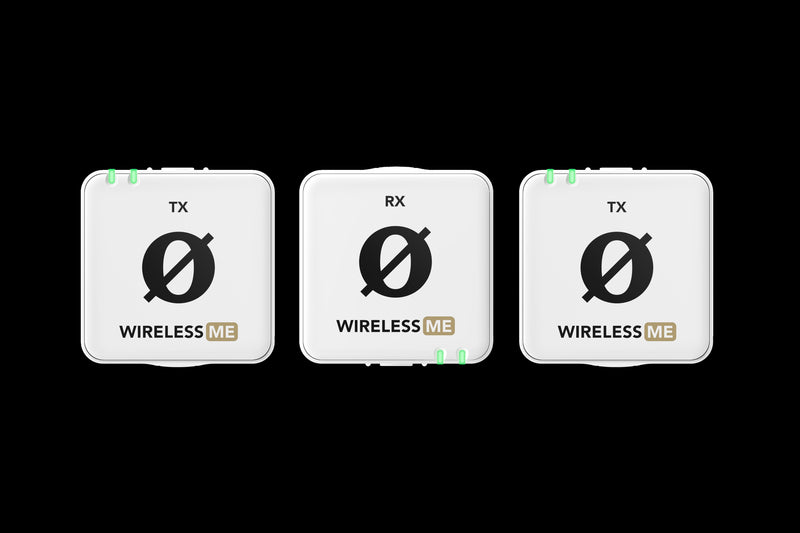 Rode Wireless ME White Dual Channel Wireless Mic System