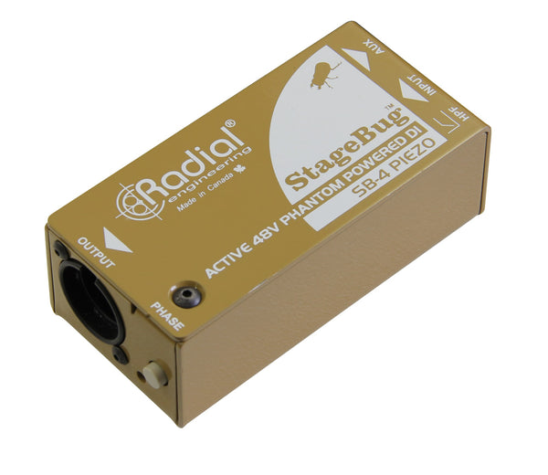 Radial Engineering StageBug SB-4 Compact Active DI with Piezo Input