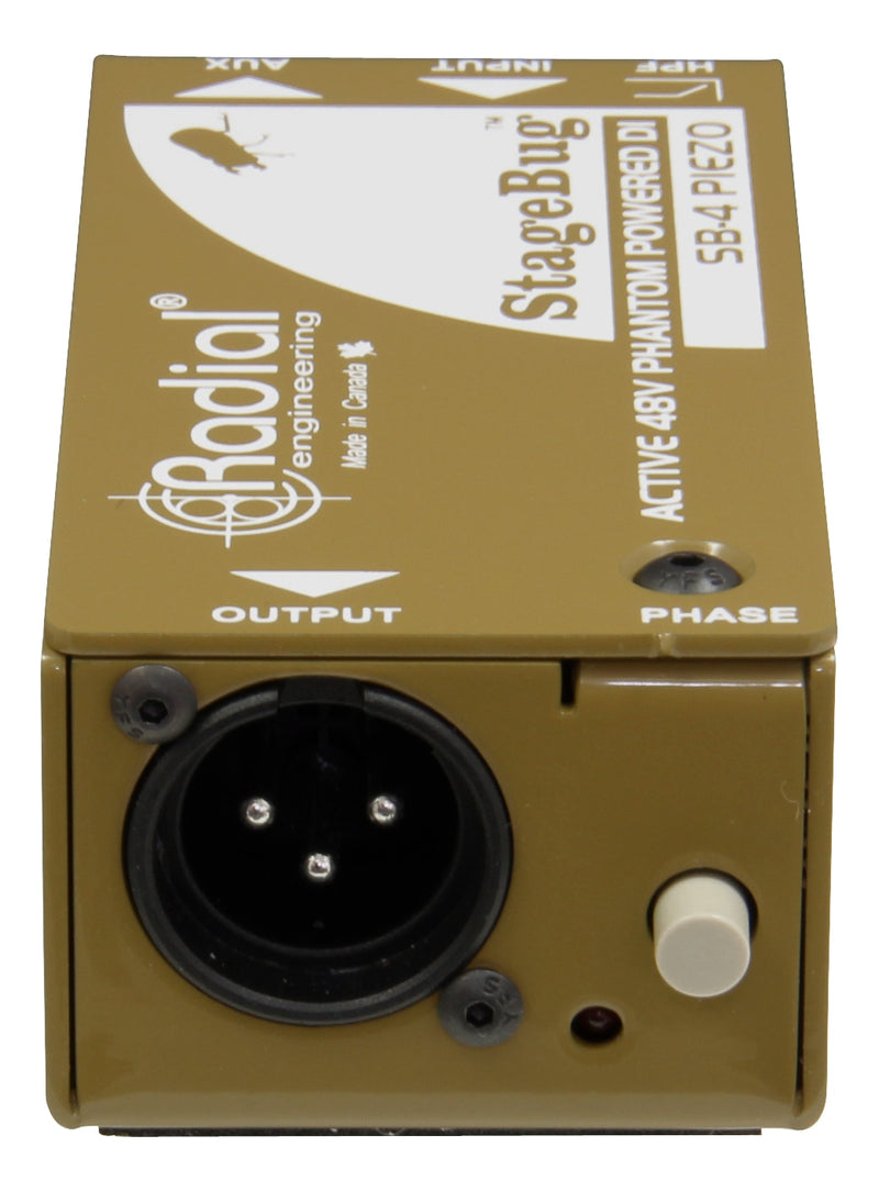 Radial Engineering StageBug SB-4 Compact Active DI with Piezo Input