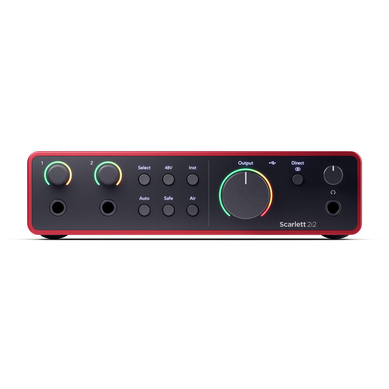 Focusrite Scarlett 2i2 4th Gen USB-C Audio Interface