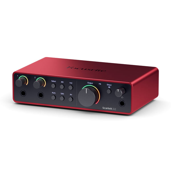 Focusrite Scarlett 2i2 4th Gen USB-C Audio Interface
