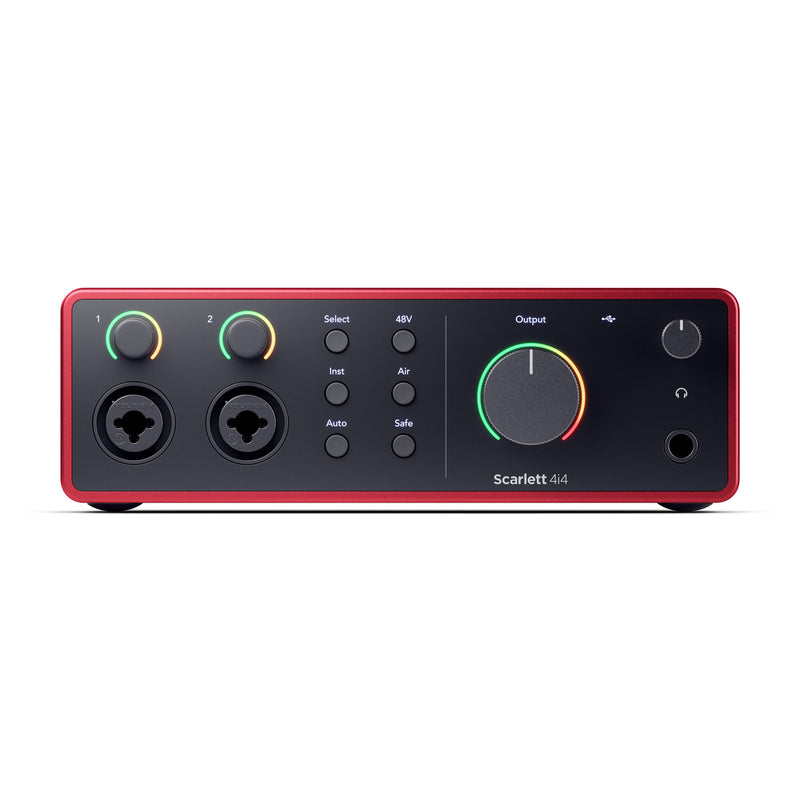 Focusrite Scarlett 4i4 4th Gen USB-C Audio Interface