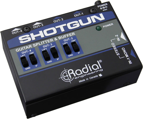 Radial Engineering Shotgun Instrument Buffer & Splitter