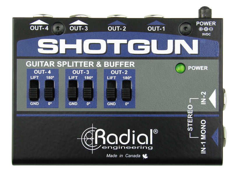 Radial Engineering Shotgun Instrument Buffer & Splitter