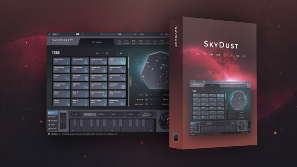 Sound Particles SkyDust Spatial Synthesiser - 3D Version